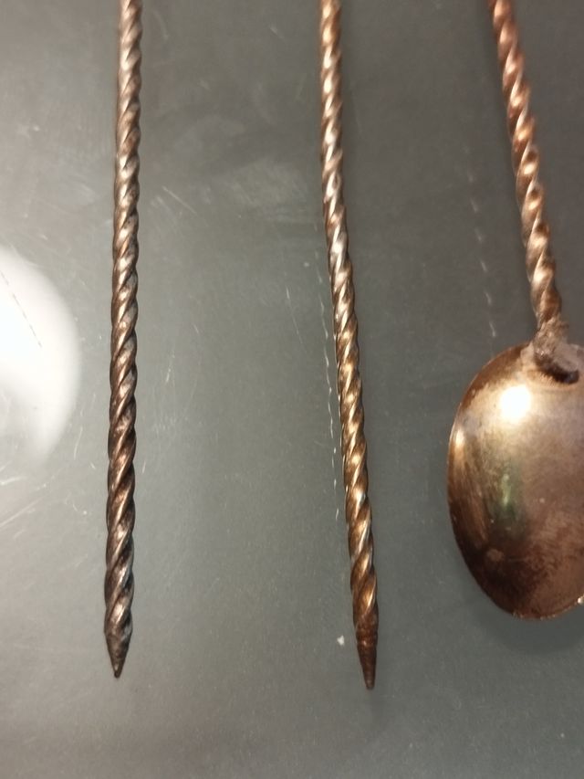 MiniCucharas  y minibrochetas de cocktail