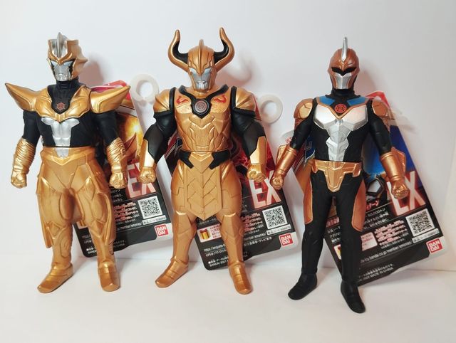 Set 3 Ultraman EX Tartarus Diavolo Titan w/TAG 