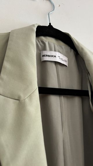 Blazer Bershka verde