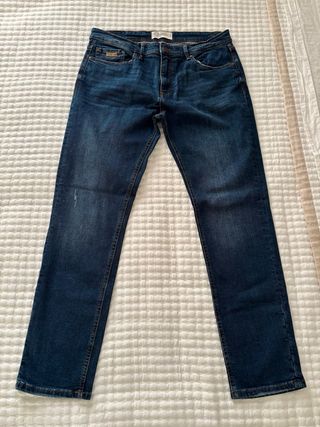 Pantalón vaquero hombre azul