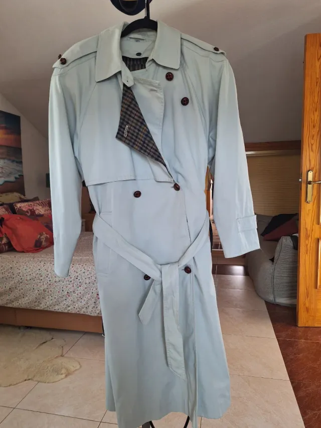 Gabardina mujer T42 Beige/Multicolor