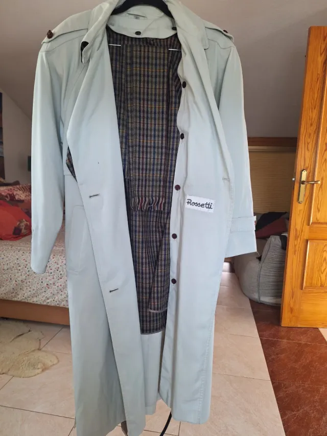 Gabardina mujer T42 Beige/Multicolor