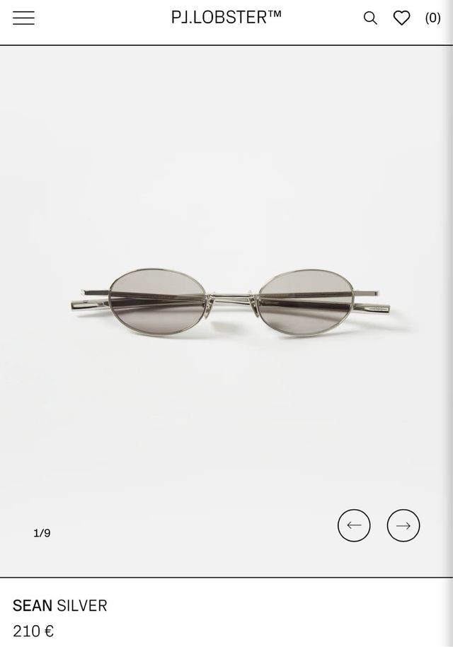 Gafas de sol PJ LOBSTER Sean Plata