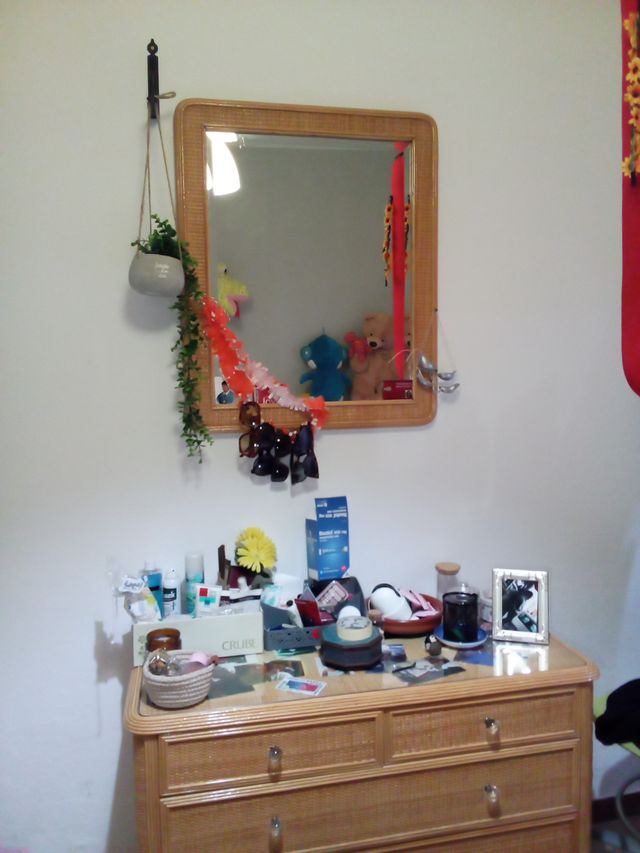 Cuarto completo bambú años 80