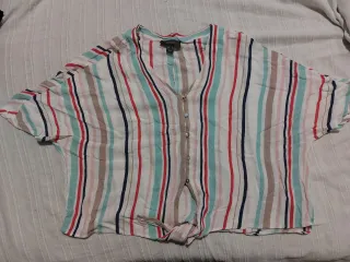 Camicetta Primark righe multicolor taglia unica