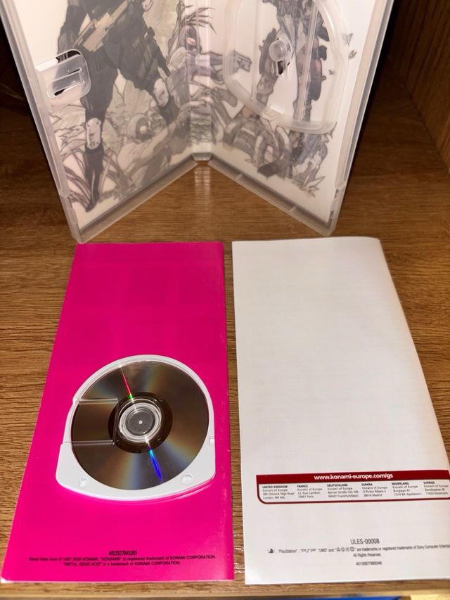 Metal Gear Acid PSP in edizione limitata