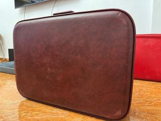 Lote 2 Maletas Vintage Cuero