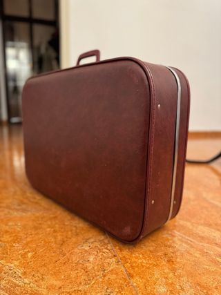 Lote 2 Maletas Vintage Cuero