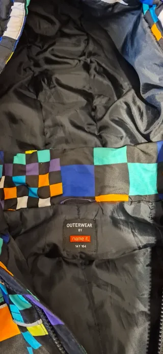 Cazadora niño multicolor