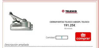 Cierra puertas TELESCO