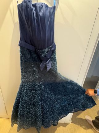 Vestido de fiesta azul Talla M