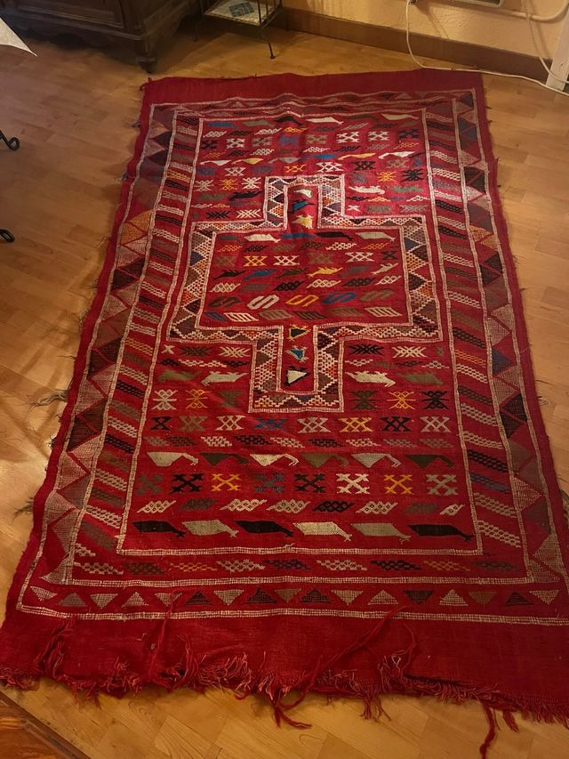 Alfombra Kilim Artesanal 2,25m x 1,33m