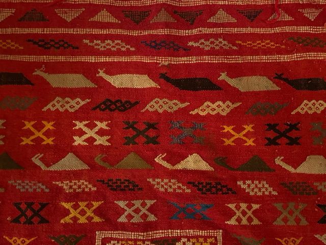 Alfombra Kilim Artesanal 2,25m x 1,33m