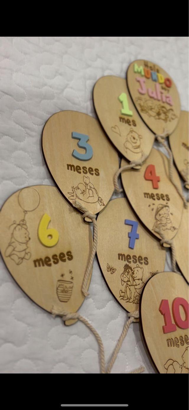 Cumplemes Personalizado Globos