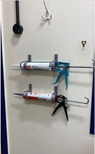 4 Soportes para 2 pistola de silicona