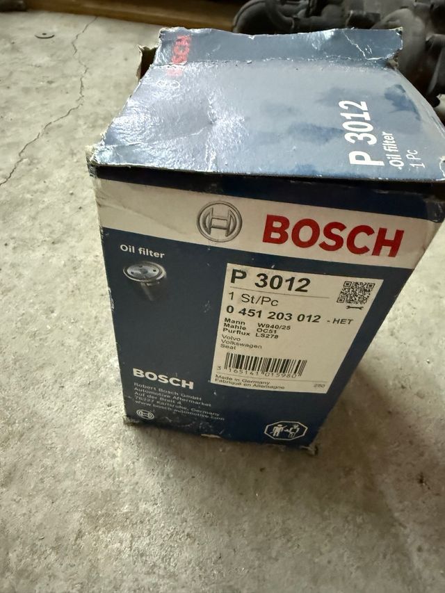 Filtro de Aceite Bosch P 3012