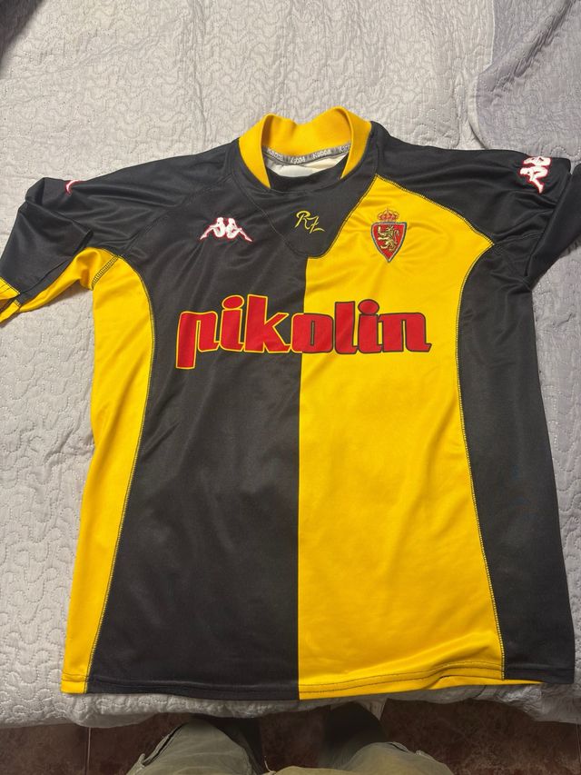 Camiseta Real Zaragoza 2ª Equipación Kappa
