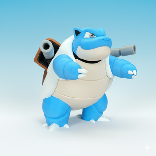 Figura Pokémon Blastoise 3D