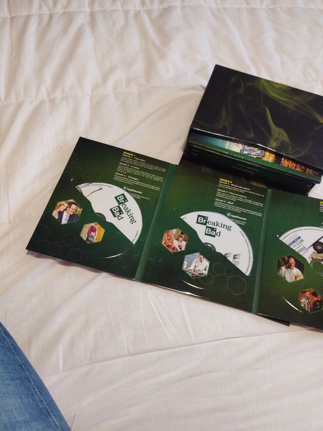 Breaking Bad DVD Serie Completa Ingles y francés 