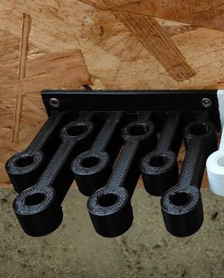 2 Soportes para pared para 15 destornilladores