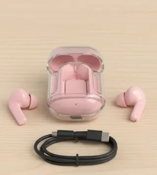 Auriculares Bluetooth Inalámbricos Rosas