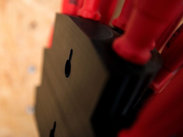 Soporte para pared para 24 destornilladores