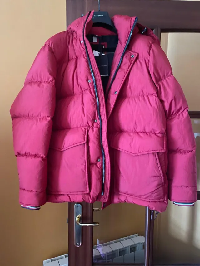 Chaqueta Tommy Hilfiger Roja Talla XL