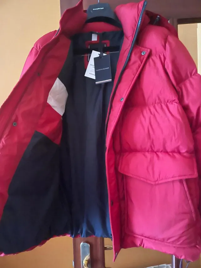 Chaqueta Tommy Hilfiger Roja Talla XL