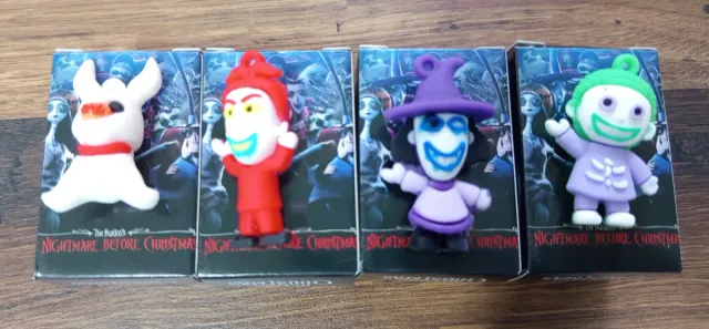 4 Figuras Pesadilla Antes de Navidad
