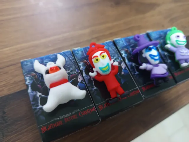 4 Figuras Pesadilla Antes de Navidad