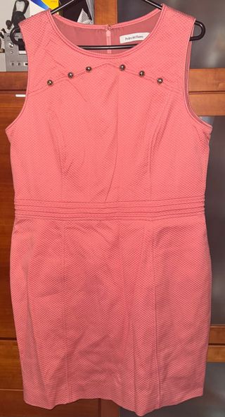 Vestido Pedro del Hierro rosa