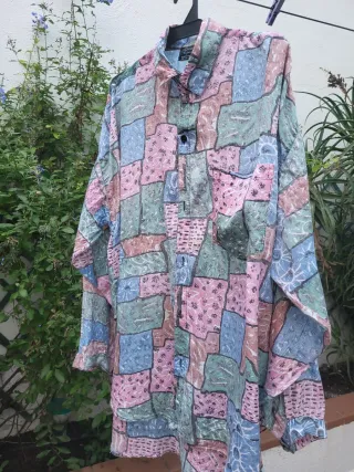 Camisa Zara Talla M Estampada