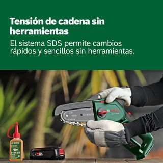 Bosch EasyChain 18V-15-7 Motosierra Batería