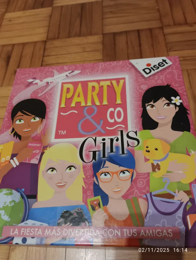 Party & Co Girls Juego de Mesa Diset