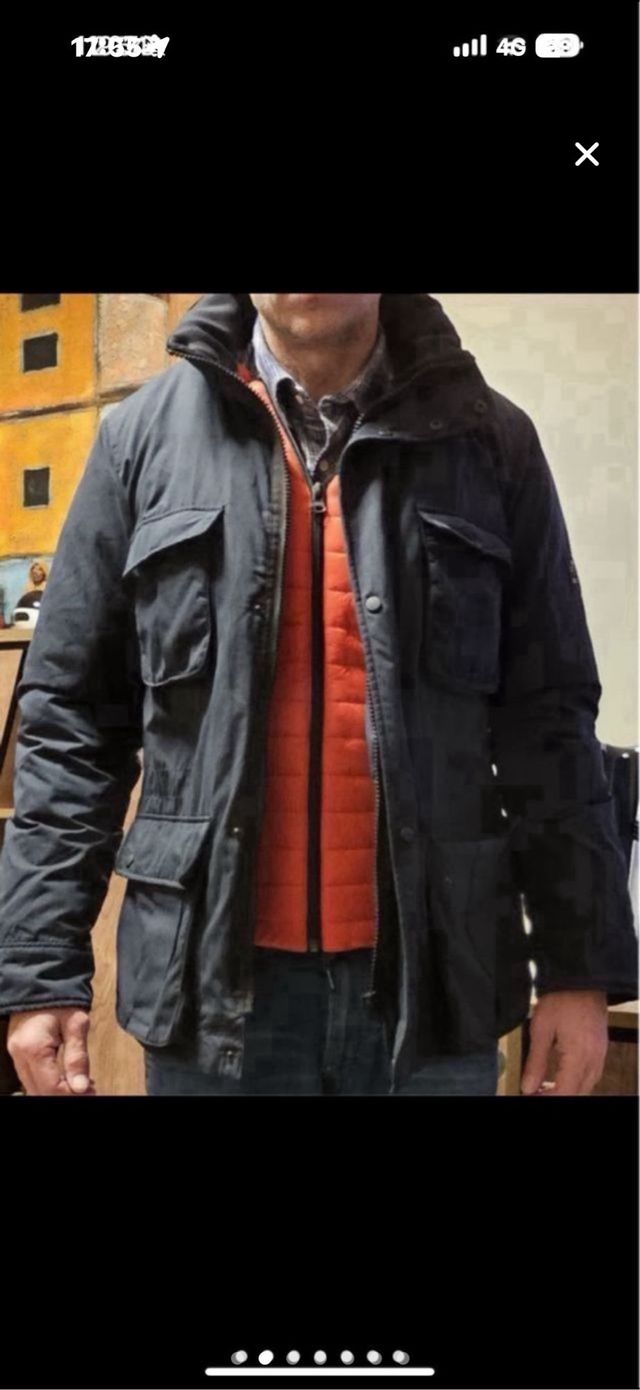 Chaqueta Ecoalf Hombre Azul Talla L