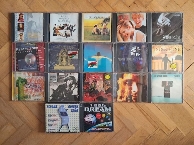 Lote 17 Cd ́s Música Pop, Dance y Electrónica.
