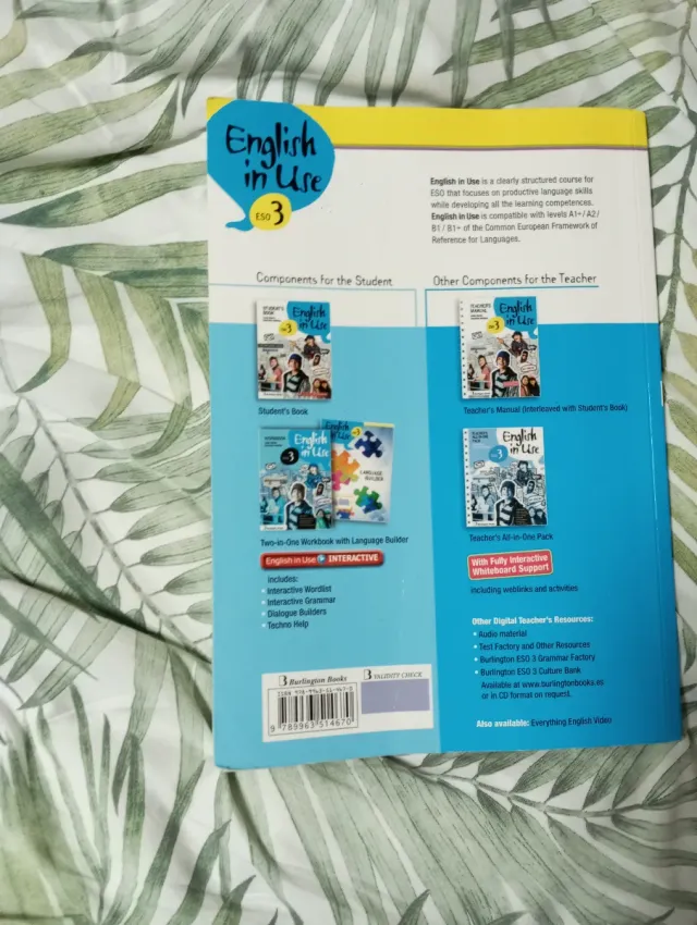 English in use 3 ESO: student's book