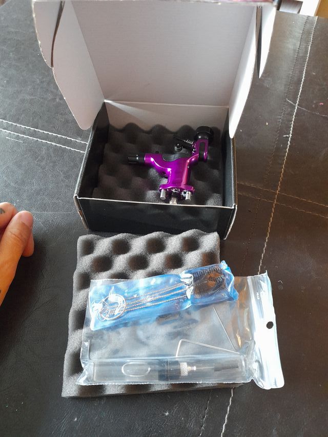 Máquina de Tatuaje Rotativa Morada