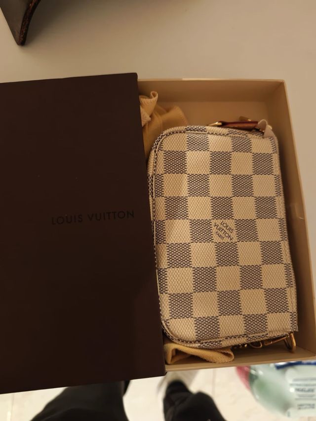 Pochette Louis Vuitton Damier Azur