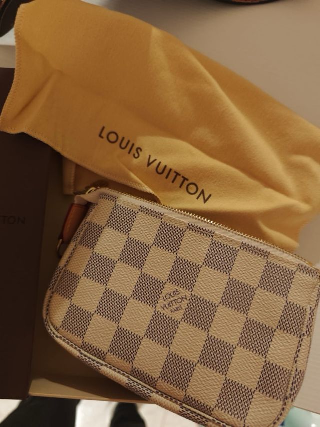Pochette Louis Vuitton Damier Azur