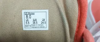 Zapatillas Vans Talla 38.5 Naranja