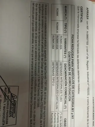 Defensas Delanteras SsangYong