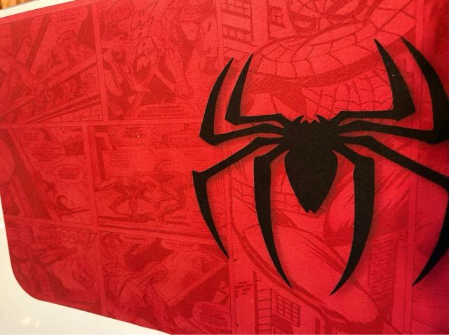 Alfombrilla Ratón XXL Spiderman Roja 70x30cm