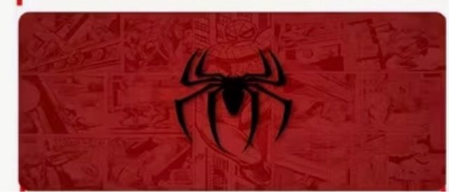 Alfombrilla Ratón XXL Spiderman Roja 70x30cm