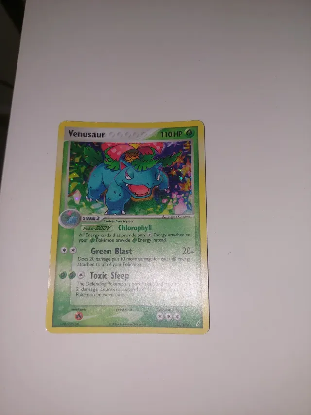 Carta Pokémon Venusaur Holo 110 HP