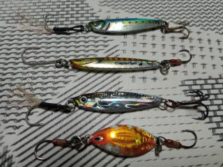 Lotes de jigs de pesca variados