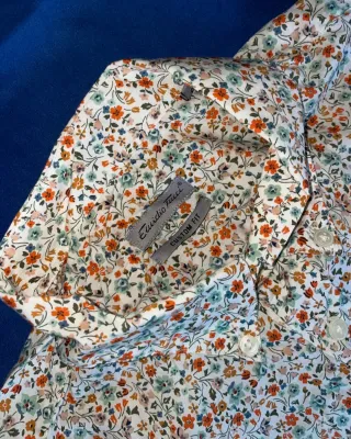 Camisa Emidio Tucci Estampada Talla S