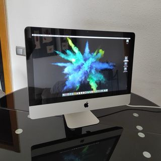 iMac Apple Plata y Negro