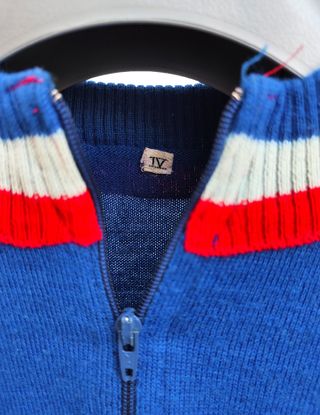 Vintage Cycling Wool Shirt Maglia Lana Ciclismo L