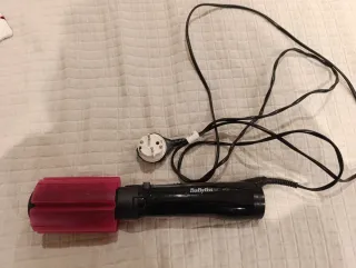 Cepillo Giratorio BaByliss Negro/Rosa